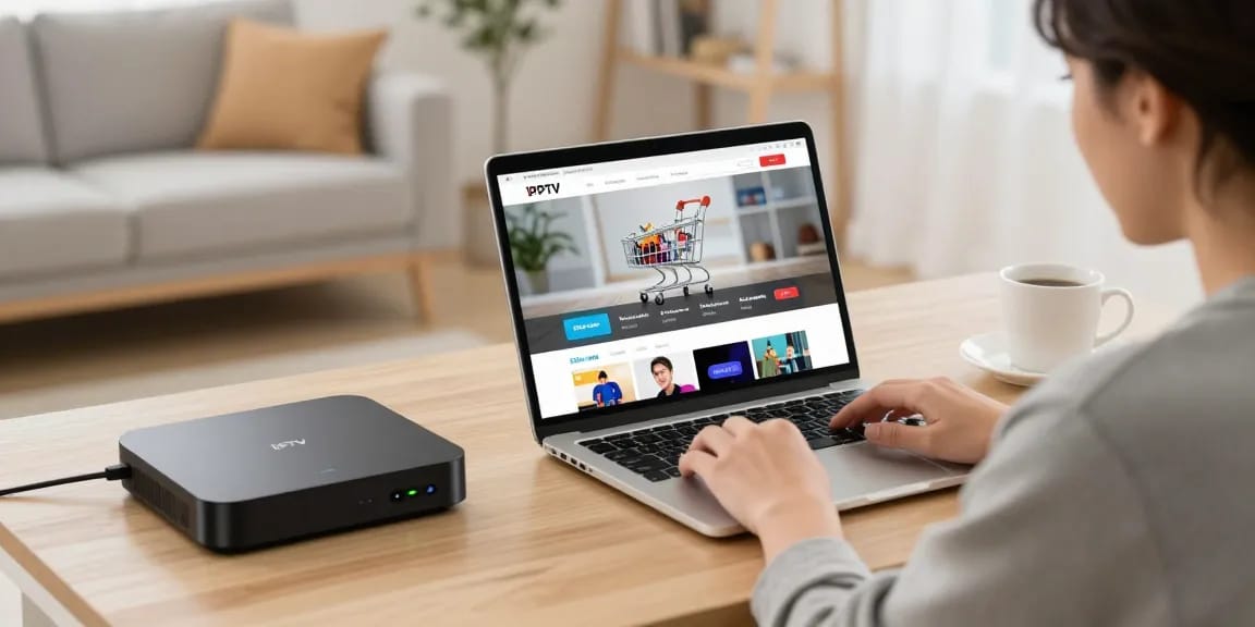 Best IPTV service shopping experience with digital marketplace convenience