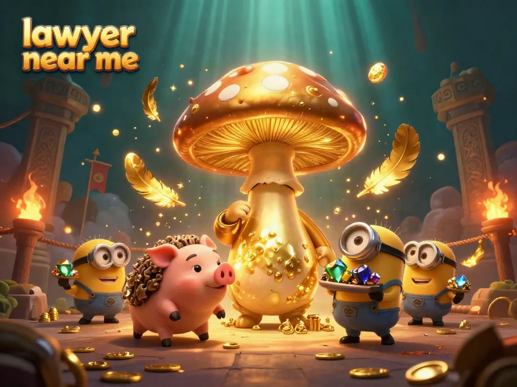Enjoy the magic of winning at the casino with "lawyer near me" golden wizard and treasure-hunting pig!