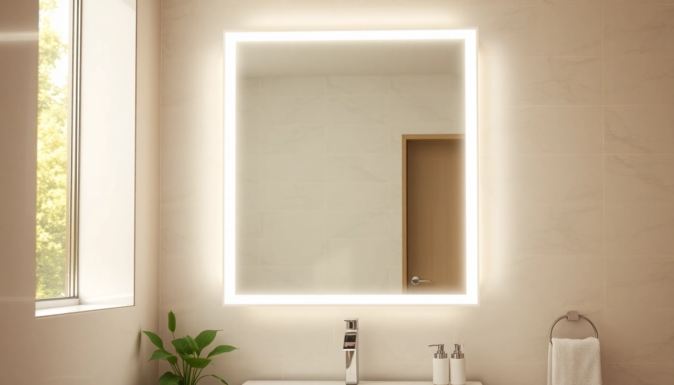 Enhancing Your Space with an Elegant LED Mirror: Style and Functionality