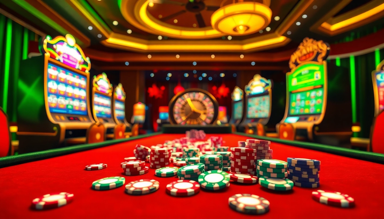 Experience the luxury of nhà cái k9k9 with thrilling games at an elegant casino table.