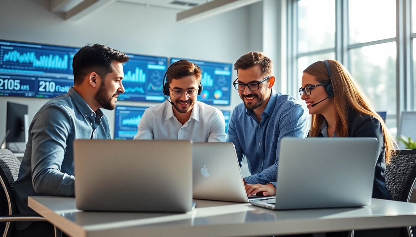 Find msp companies near me with dedicated IT professionals collaborating effectively.